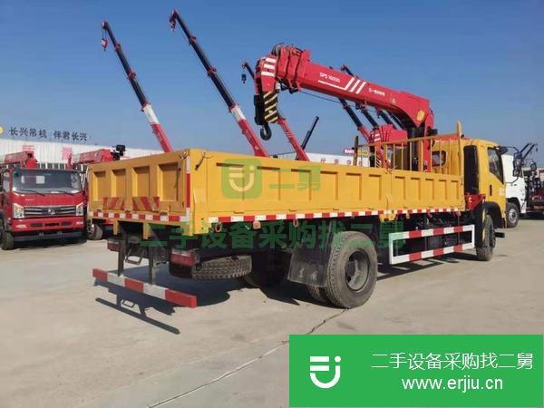 湖北出售二手玉柴160馬力三一7噸隨車吊