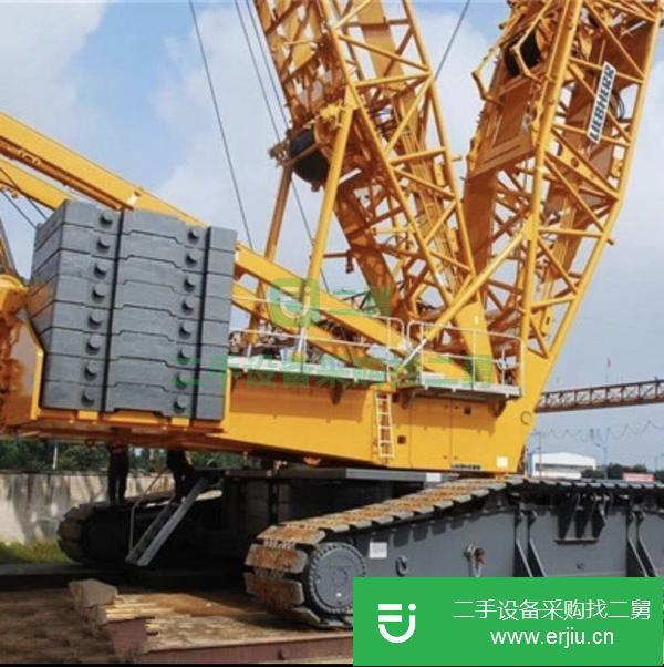 吉林出售二手750噸利勃海爾履帶吊車