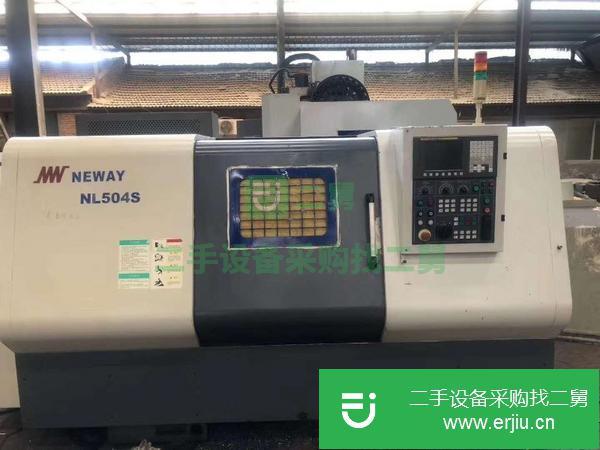 廣東出售二手紐威NL504S數控斜身車床發那科TD系統
