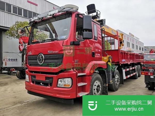 四川出售二手陜汽德龍前四后八隨車(chē)吊