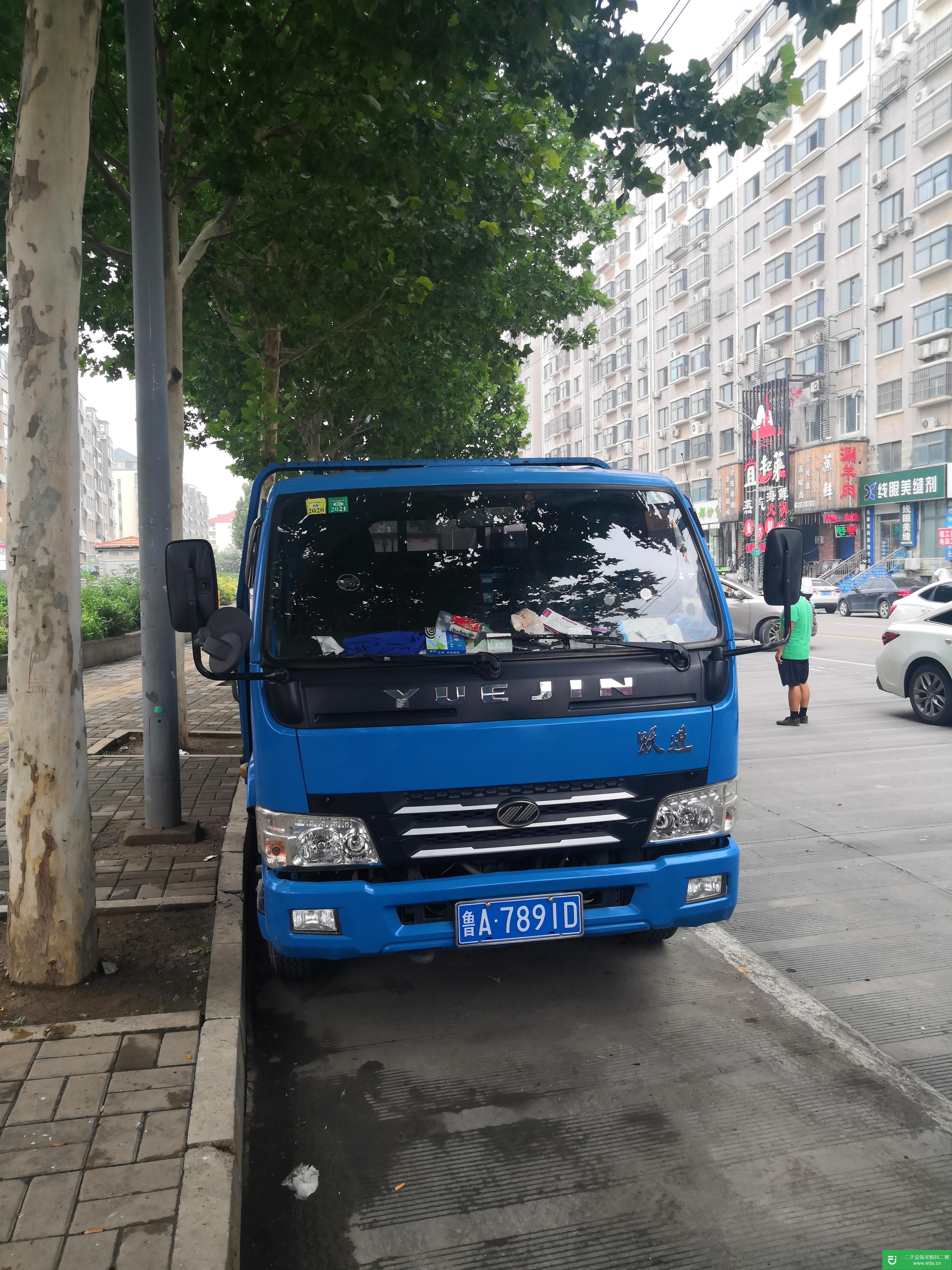 山東出售二手上汽躍進125馬力貨車