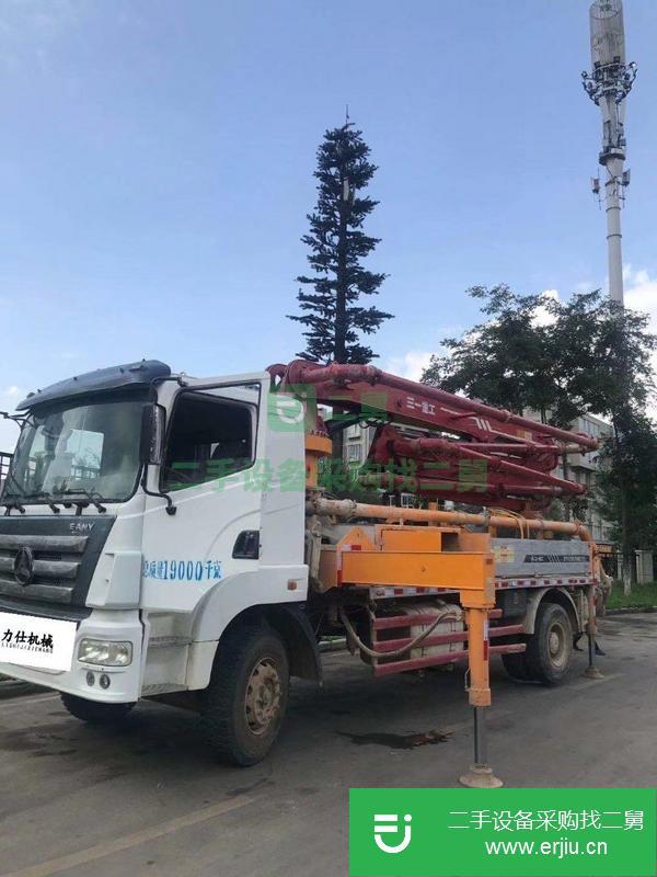 湖南出售二手14年三一25米泵車