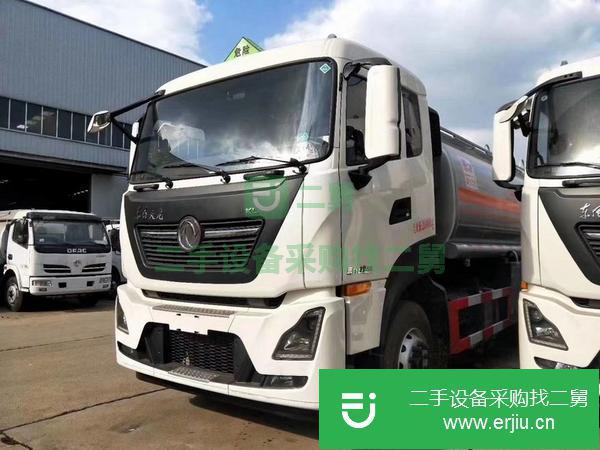 山西出售二手國六東風天龍后八輪21立方油罐車