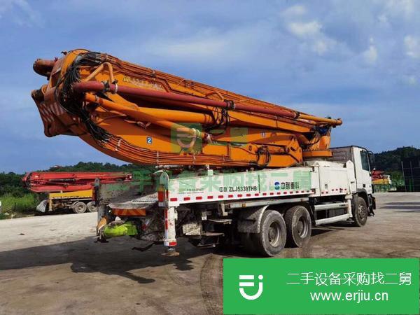 湖南出售二手奔馳三橋49米6節臂泵車