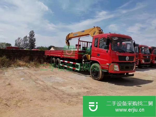 湖北出售二手九成新徐工12噸隨車吊