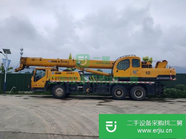 陜西出售二手徐工吊車,審車2021年,保險10月 車況不用考慮