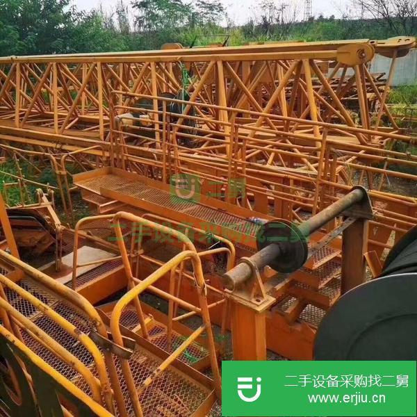 湖北出售二手12年中聯6515-12塔吊