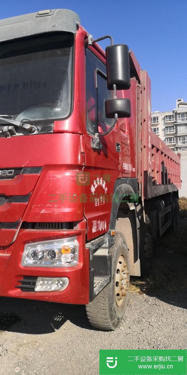 河北出售二手豪沃國(guó)四前四后八自卸車
