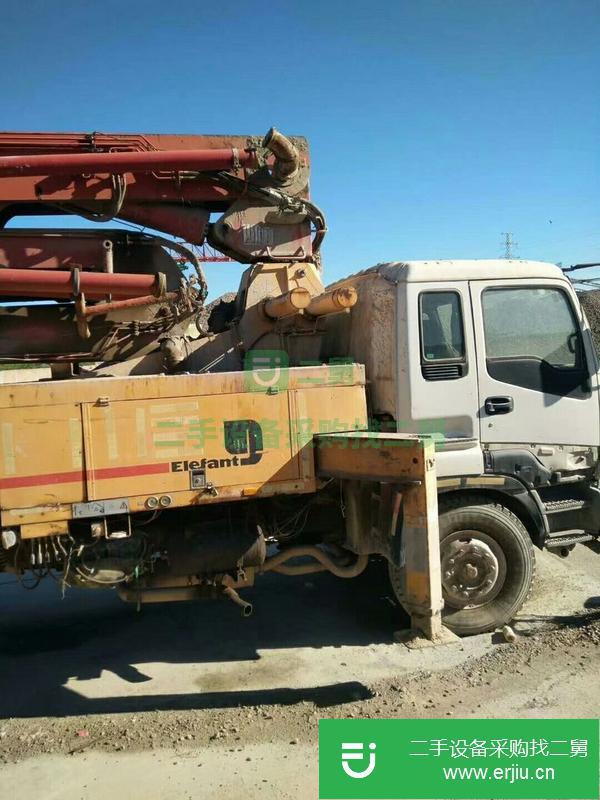 河北出售二手大象36米泵車，車況沒毛病