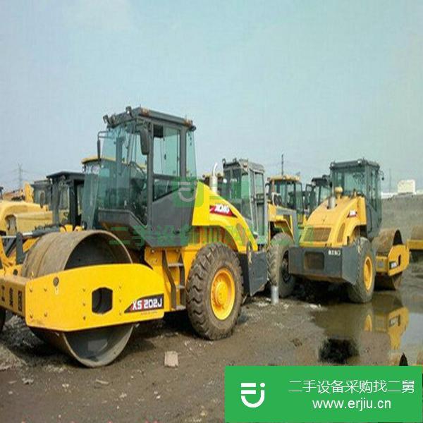 湖北出售二手壓路機徐工22噸原版油漆,工作時間不長