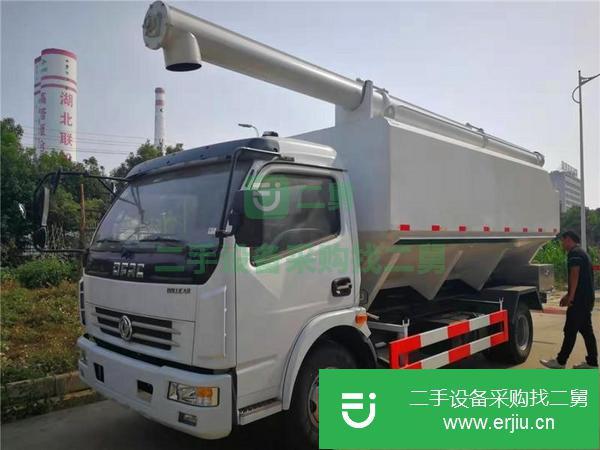 浙江出售二手東風12方散裝飼料運輸車