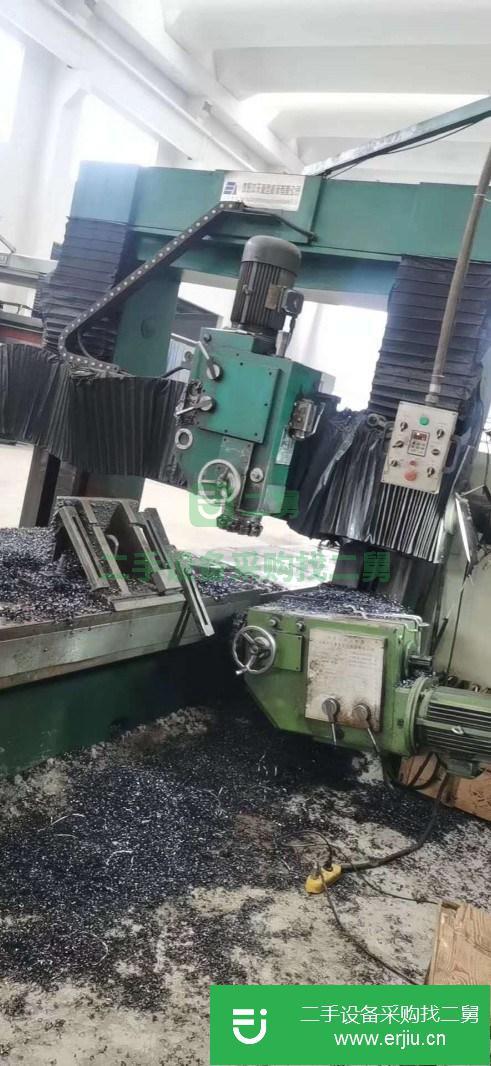 河北出售二手中天1.6x3.5米重型龍門(mén)銑床