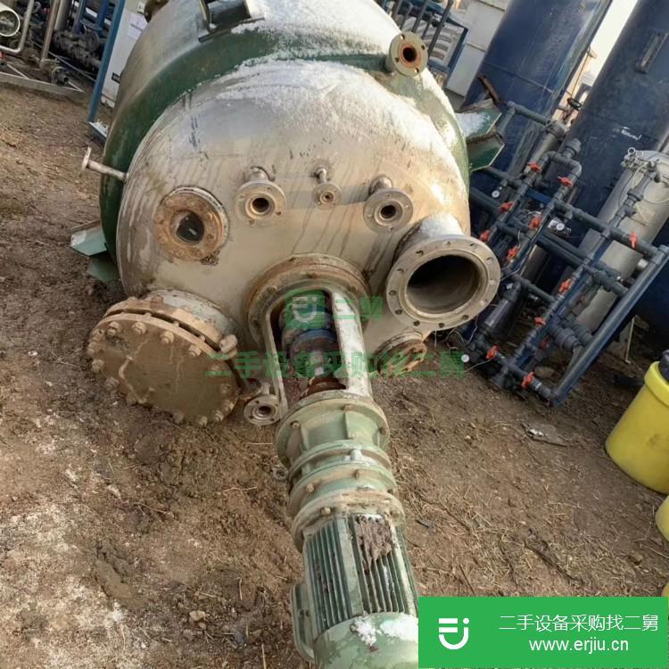 山東出售二手不銹鋼電加熱反應釜