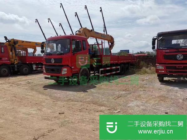 湖北出售二手九成新徐工12噸隨車吊