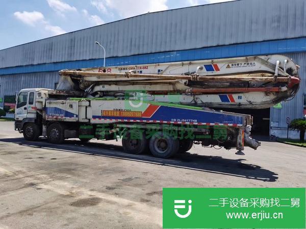 湖南出售二手2012年中聯五十鈴52米泵車