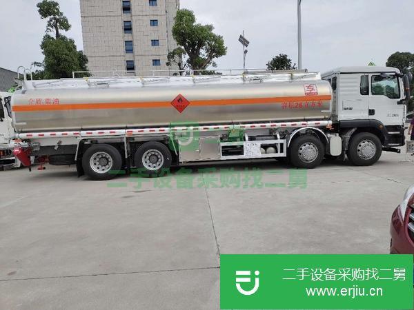 云南出售二手前四后八鋁合金油罐車