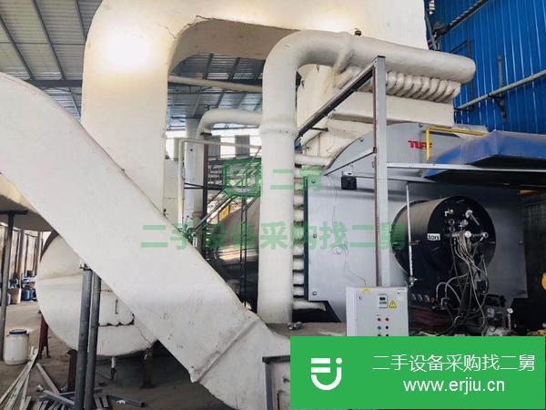 河北出售二手20噸燃氣導熱油鍋爐