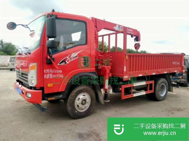 湖北出售二手重汽王牌5噸隨車吊