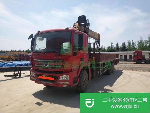 湖北出售二手徐工14噸隨車吊