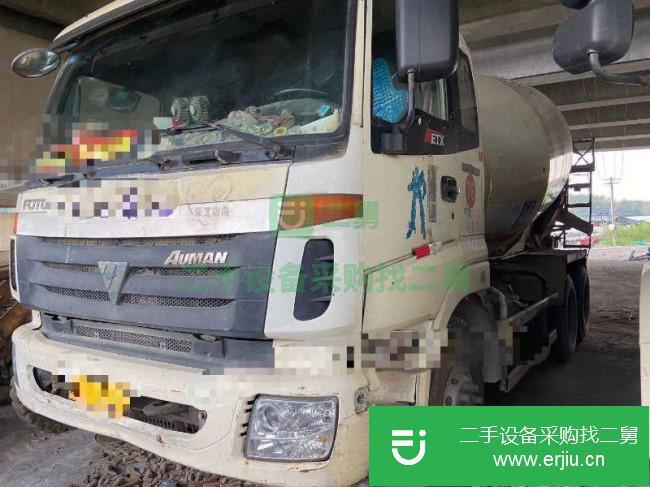 江蘇出售二手福田歐曼攪拌車(chē)