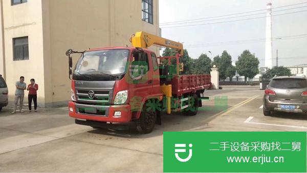 重慶出售二手5噸隨車吊云內(nèi)120馬力