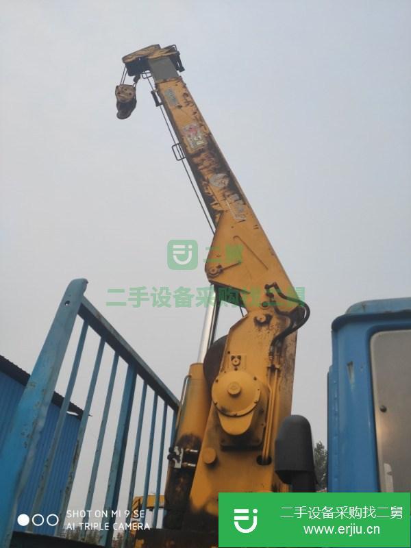 河北出售二手6.3噸隨車吊車況性能良好
