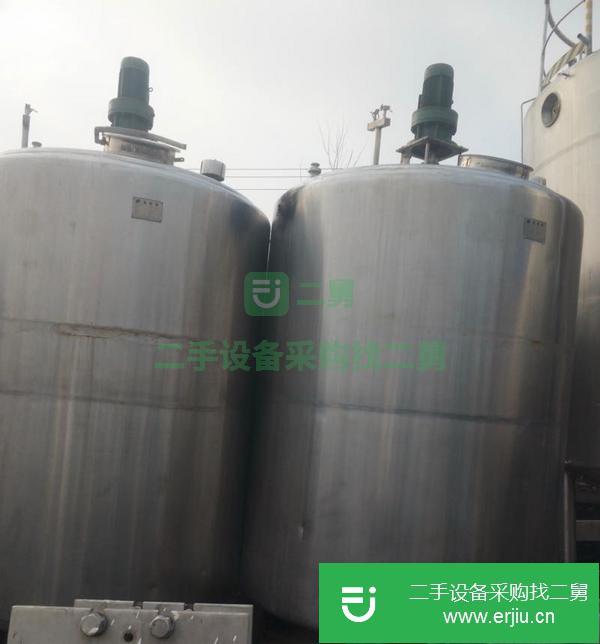 山西出售二手不銹鋼發酵罐