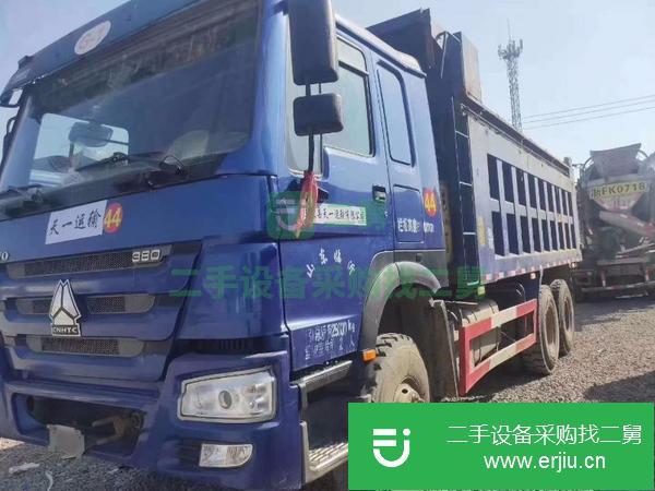 山東出售二手18年6米國五自卸車