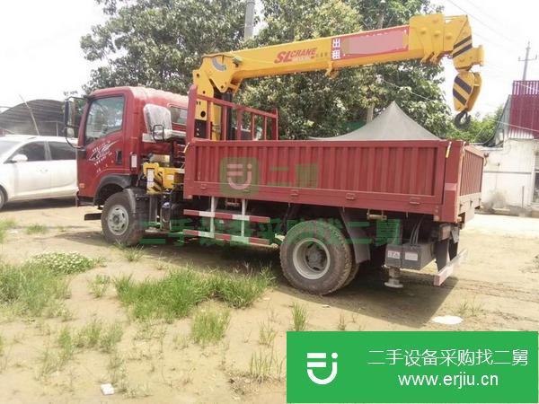 河南出售二手五噸隨車吊國(guó)五