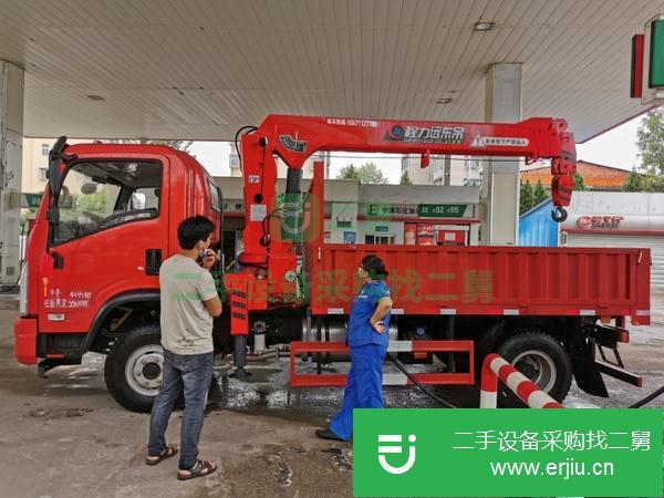 湖南出售二手藍牌5噸隨車吊