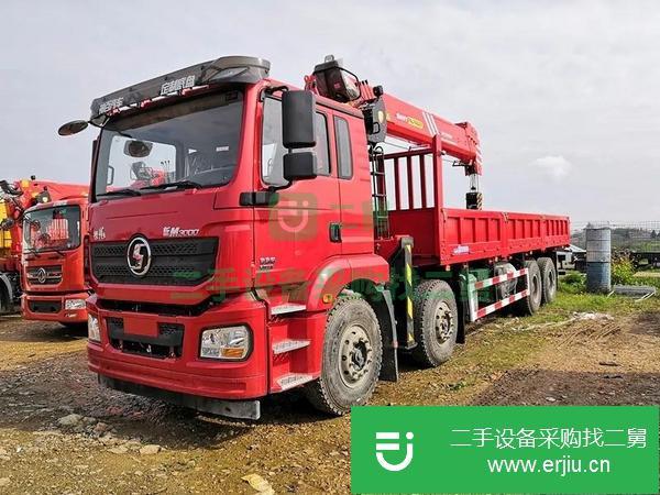 四川出售二手陜汽德龍前四后八隨車(chē)吊