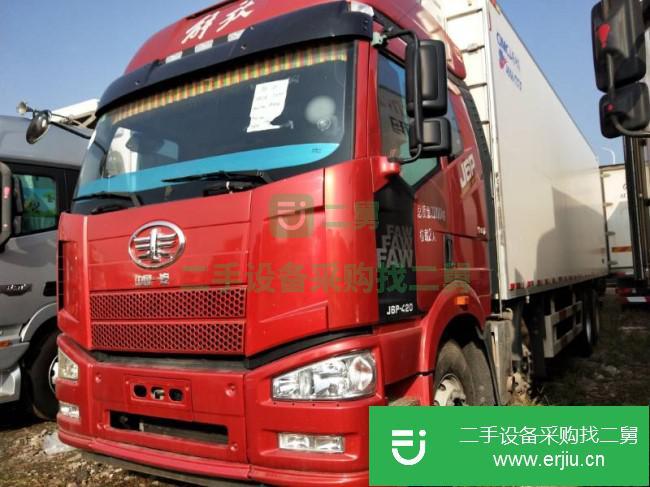 福建出售二手一汽解放冷藏車