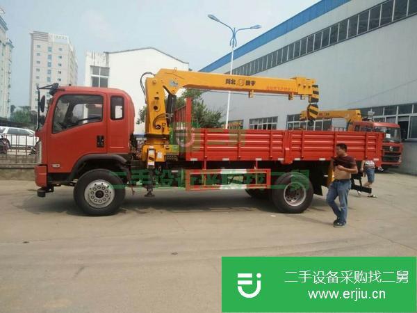 湖北出售二手6.3噸騰宇隨車吊