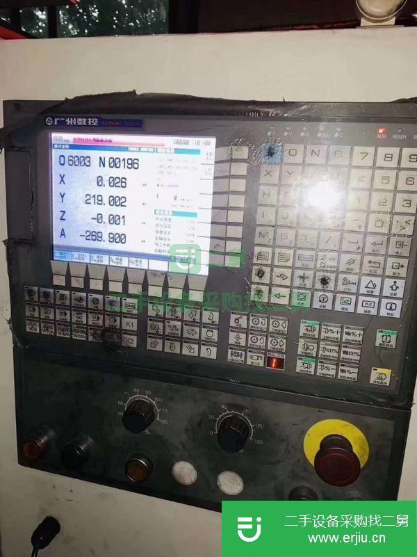 福建出售二手臥式加工中心 機械臂刀庫