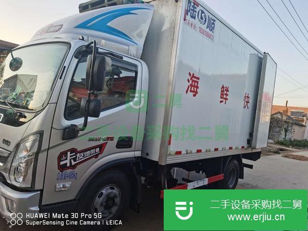 江蘇出售二手福田歐馬可冷藏車