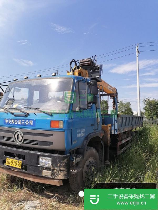 湖北出售二手黃牌5噸徐工吊車