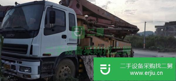 廣西出售二手徐工37米泵車