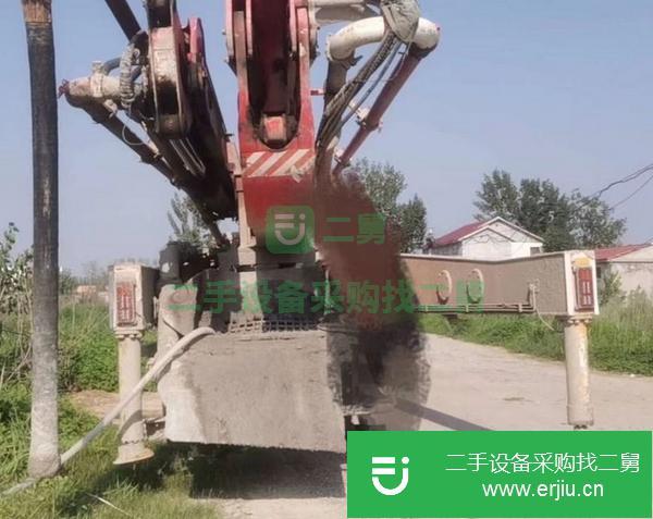 河南出售二手奔馳56米泵車車況很好