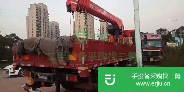 浙江出售二手三一單橋8噸隨車吊