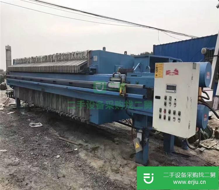 山東出售二手污泥處理壓濾機