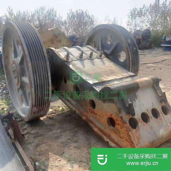 河南出售二手PE1100X1400鄂式破碎機