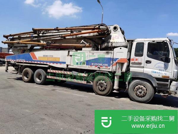 湖南出售二手2012年中聯五十鈴52米泵車