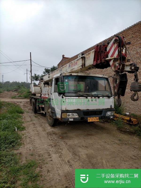 山西出售二手北方交通12噸吊車