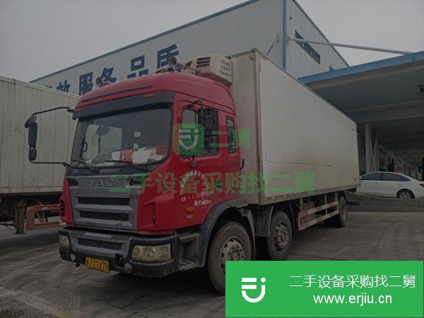 山東出售二手格爾發前四后四冷藏車