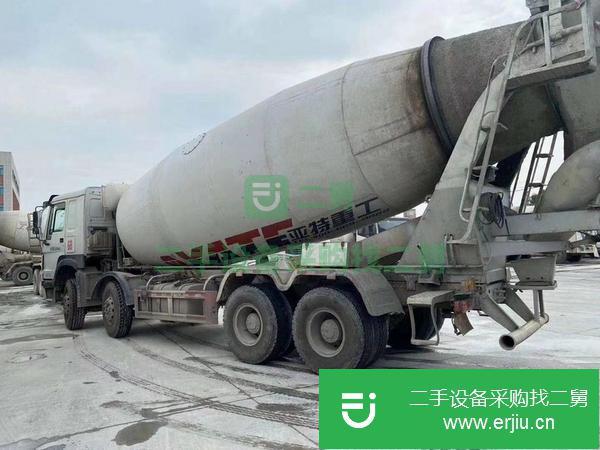 湖南出售二手豪沃攪拌車大20立方國五