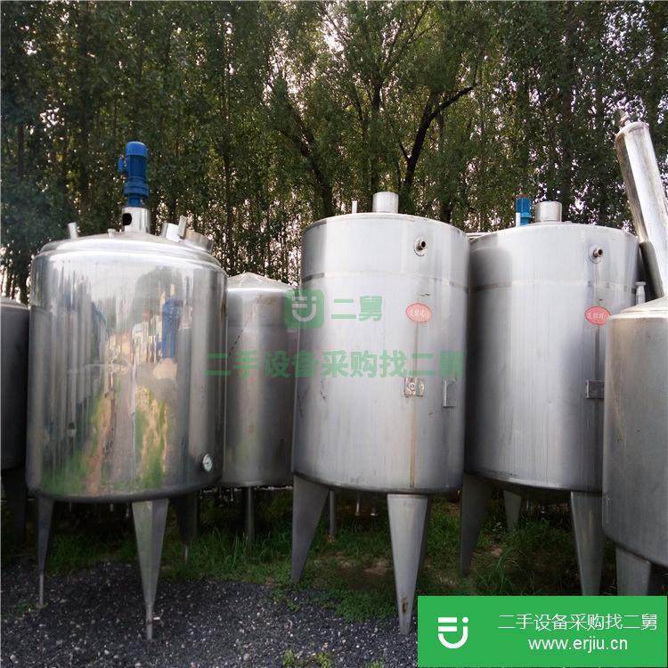 山東出售二手不銹鋼儲罐