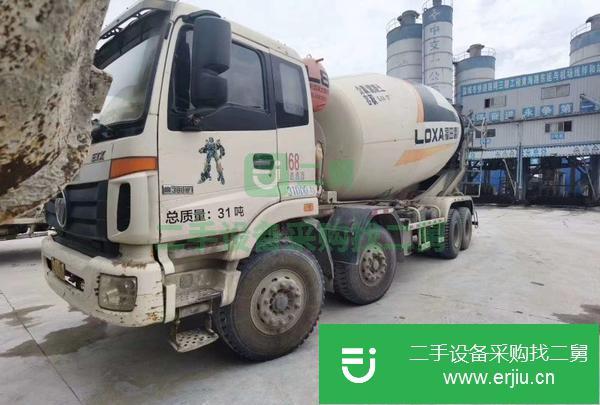 云南出售二手大18方歐曼攪拌車