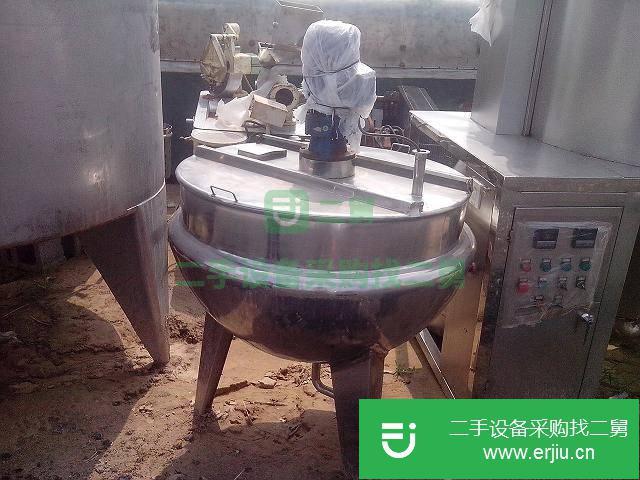 山東出售二手可傾斜電加熱夾層鍋