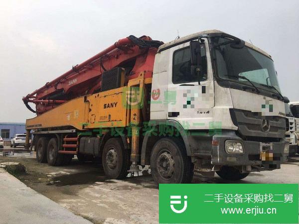 江蘇出售二手奔馳52米泵車手續(xù)齊全包提檔過戶