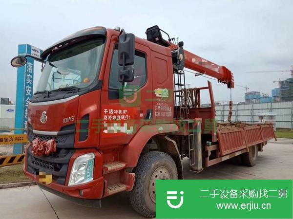 浙江出售二手三一單橋8噸隨車吊